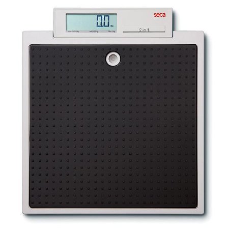 Seca Floor Scale seca® 876 Digital LCD Display 550 lbs. / 250 kg Capacity Battery Operated - Each - 8761321004-EA