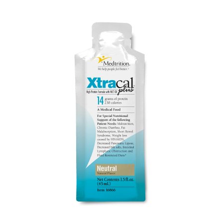 Medtrition/National Nutrition Oral Supplement ProSource® XtraCal Neutral Flavor Liquid 1 oz. Individual Packet - Case of 50 - 16866-CS
