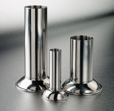 Dukal Sundry Jar Small Stainless Steel 4-1/2 X 2-1/8 Inch - Box of 12 - 4234-BX