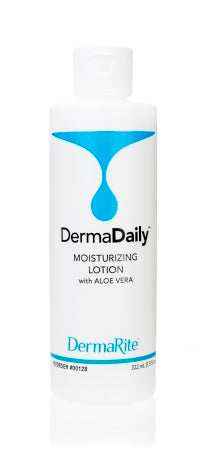 DermaRite Industries Hand and Body Moisturizer DermaDaily® 1,000 mL Dispenser Refill Bag Scented Lotion - Case of 10 - 00122BB-CS