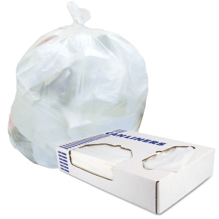 Lagasse Trash Bag Heritage™ 30 gal. White LLDPE 0.90 mil 30 X 36 Inch Star Seal Bottom Flat Pack - Case of 200 - HERH6036TW-CS