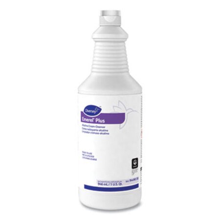 Diversey™ Emerel Plus Cream Cleanser, Odorless, 32 oz Squeeze Bottle, 12/Carton - CT/12 - DVO-94496138-CT