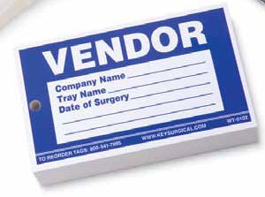 Steris Instructional Tag Key Surgical® Write On Blue 3 X 5 Inch 3 X 5 Inch Durable 100 per Case - Pack of 1 - WT0102-PK
