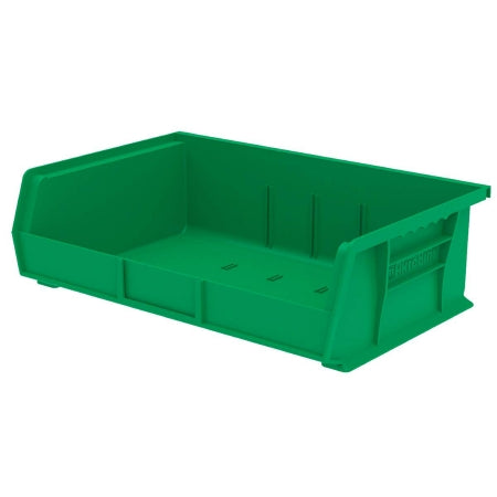 Akro-Mils Storage Bin AkroBins® Green Plastic 5 X 10-7/8 X 16-1/2 Inch - Case of 6 - 30255GREEN-CS