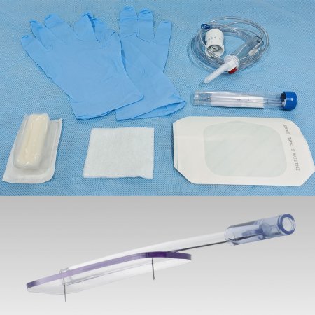 Norfolk Medical Products Sub-Q Infusion Set Aqua-C Hydration System 27 Gauge X 2 6 mm 2.5 Inch / 82 Inch Tubing Without Port - Case of 5 - HDC2700-CS