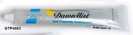 Donovan Industries Toothpaste DawnMist® Mint Flavor 2.7 oz. Tube - Each - GTP4685-EA