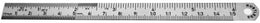 BR Surgical Measuring Ruler Graduated Stainless Steel 8 Inch - Each - BR02-34020-EA