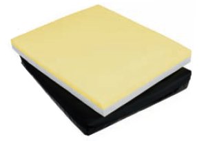 Span America Seat Cushion Soft-Pedal™ 20 W X 18 D X 1-7/8 H Inch Foam / Gel - Each - 89156-1-EA