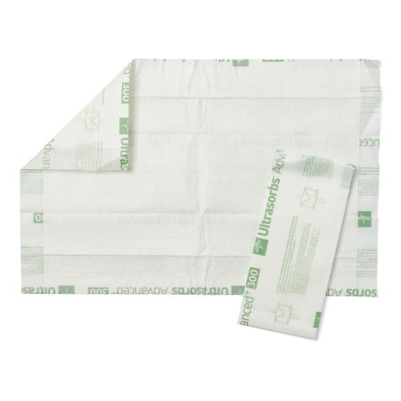 Medline Disposable Underpad Ultrasorbs AP® 23 X 36 Inch Polymer Heavy Absorbency - Case of 7 - ULTRASORB2436-CS