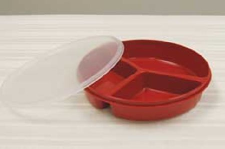 Alimed Plate Redware™ Red Reusable - Each - 2970010881-EA