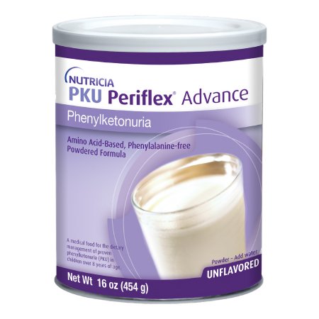 Nutricia North America Oral Supplement PKU Periflex® Advance Unflavored Powder 16 oz. Can - Each - 49835-EA