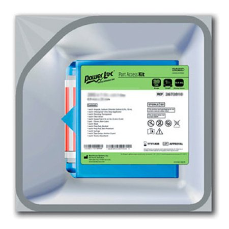 BD Port Access Kit MiniLoc™ 20 Gauge 1 Inch 8 Inch Tubing Without Port - Case of 5 - 2632010-CS