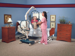 Invacare Universal High Sling With Head and Neck Support 4 Strap Medium 500 lbs. Weight Capacity - Each - 2483778-EA