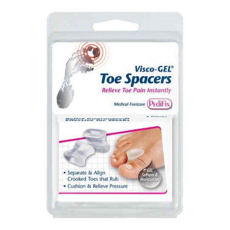 Pedifix Toe Spacer Visco-GEL® Medium Without Closure Toe - Pack of 4 - 1126-4-PK