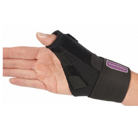 DJO Thumb Splint ProCare® One Size Fits Most Right Hand Black - Each - 79-82710-EA