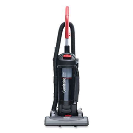 Sanitaire® FORCE QuietClean Upright Vacuum SC5845B, 15" Cleaning Path, Black - Each - EUR-SC5845D-EA