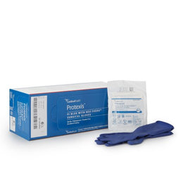 Cardinal Surgical Glove ESTEEM™ Blue with Neu-Thera® Size 6.5 Sterile Polyisoprene Standard Cuff Length Smooth Blue Not Chemo Approved - Box of 50 - 2D73EB65-BX