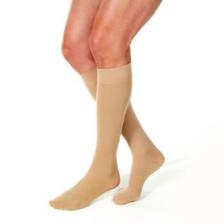 Patterson Medical Supply Compression Stocking JOBST® Relief® Knee High Large Beige Closed Toe - Pair of 2 - A733432-PR