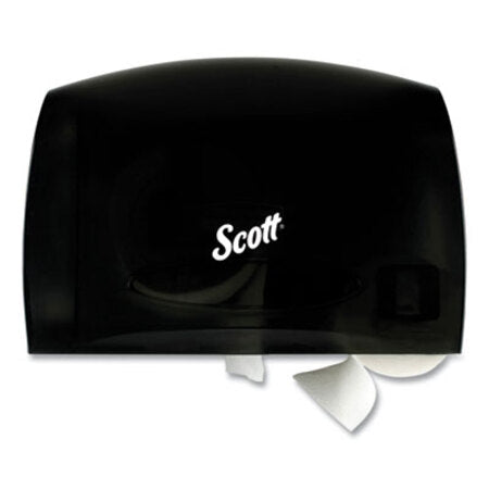 Scott® Essential Coreless Jumbo Roll Tissue Dispenser for Business, 14.25 x 6 x 9.75, Black - Each - KCC-09602-EA