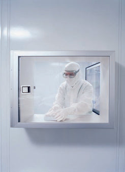 Kimberly Clark Cleanroom Glove Kimtech Pure® G3 Size 6 Nitrile White 12 Inch Beaded Cuff Sterile Pair - Case of 200 - 56888-CS