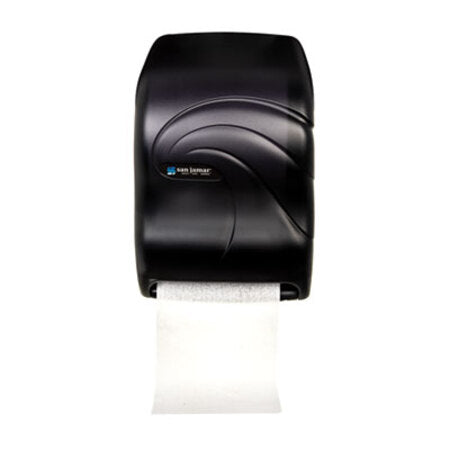 San Jamar® Electronic Touchless Roll Towel Dispenser, 11.75 x 9 x 15.5, Black Pearl - Each - SJM-T1390TBK-EA