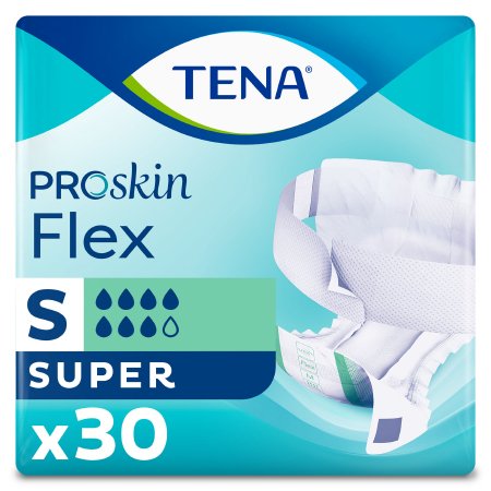 Essity HMS North America Inc Unisex Adult Incontinence Belted Undergarment TENA® ProSkin™ Flex Super Size 8 Disposable Heavy Absorbency - Case of 3 - 67804-CS