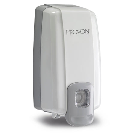 GOJO Soap Dispenser PROVON® NXT® Space Saver™ Dove Gray Plastic Manual Push 1000 mL Wall Mount - Case of 6 - 2115-06-CS
