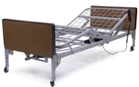 Graham-Field Electric Bed Patriot™ Home Care High-Low 87 Inch Length Grid Sleep Deck 9-1/2 to 20 Inch (Casters in Low Position), 13 to 23-1/2 Inch (Casters in Standard Position) Height Range - Each - US0468-PKG-EA