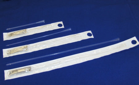 Bard Urethral Catheter Magic3® Straight Tip Hydrophilic Coated Silicone 8 Fr. 10 Inch - Box of 30 - 52608-BX
