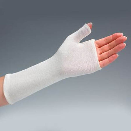 Patterson Medical Supply Stockinette Tubular with Thumb Spica Rolyan® Splint Liner 3 X 13 Inch Cotton / Polyester NonSterile - Bag of 10 - 5506691-BG