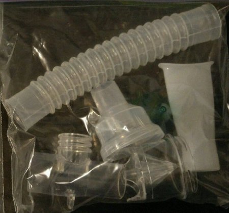Sun Med Salter Labs® 8900 Series Handheld Nebulizer Kit Small Volume Medication Cup Universal Mouthpiece Delivery - Case of 50 - 8912-0-50-CS