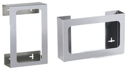Clinton Industries Glove Box Holder Horizontal or Vertical Mounted 3-Box Capacity Silver 3-3/4 X 10 X 15-7/8 Inch Stainless Steel - Each - GS3030-EA