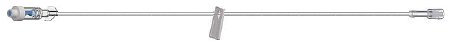 Amsino International IV Extension Set AMSafe® Needle-Free Port Standard Bore 7 Inch Tubing - Case of 50 - AE3107-CS
