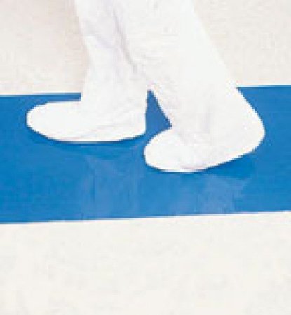 Fisher Scientific Adhesive Floor Mat Fisherbrand™ 18 X 36 Inch Blue Polyethylene - Case of 4 - 19181516-CS