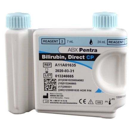 Horiba Reagent ABX Pentra™ Hepatic / General Chemistry Direct Bilirubin For ABX Pentra 400 Clinical Chemistry Analyzer 100 Tests - Each - 1220001635-EA