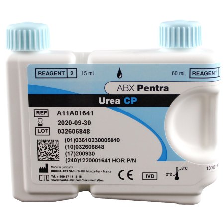 Horiba Reagent ABX Pentra™ Urea Glutamate Dehydrogenase For ABX Pentra 400 Clinical Chemistry Analyzer 220 Tests - Each - 1220001641-EA