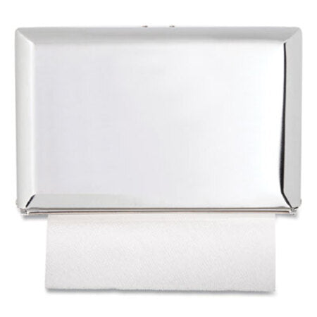 San Jamar® Singlefold Paper Towel Dispenser, 10.75 x 6 x 7.5, Chrome - Each - SJM-T1800XC-EA