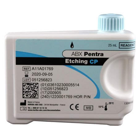 Horiba System Fluid ABX Pentra™ Etching Solution CP For ABX Pentra 400 Clinical Chemistry Analyzer 25 mL - Each - 1220001769-EA