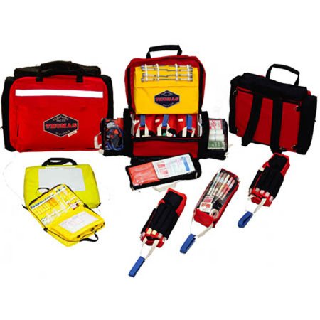 Thomas Transport Packs / EMS Thomas Medical Support Pack (Empty) Red 12 X 14 X 7 Inch - Each - TT610-EA