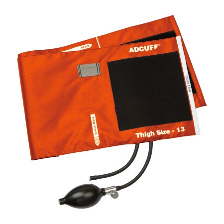 American Diagnostic Corp Reusable Blood Pressure Cuff and Bulb Adcuff™ 40 to 66 cm Leg Nylon Cuff Thigh Cuff - Each - 865-13TOR-EA