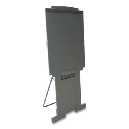 Quartet® Duramax Portable Presentation Easel, Adjusts 39" to 72" High, Plastic, Gray - Each - QRT-200E-EA