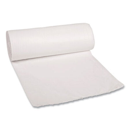 Boardwalk® Low-Density Waste Can Liners, 30 gal, 0.6 mil, 30" x 36", White, 25 Bags/Roll, 8 Rolls/Carton - CT/1 - BWK-3036EXH-CT