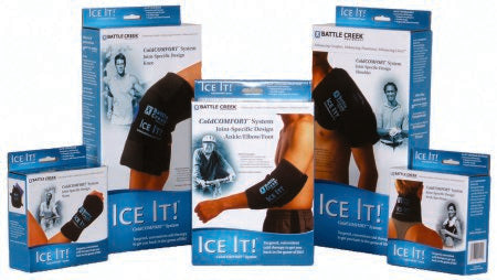 Battle Creek Cold Pack Ice It!® B-Pack Single Neck 6 X 9 Inch Vinyl / Gel Reusable - Each - 520-EA