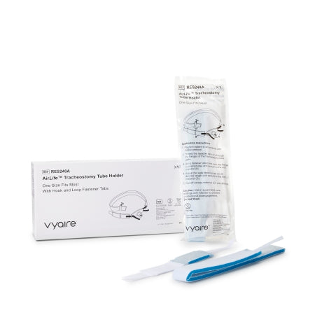Vyaire Medical Tracheostomy Tube Holder AirLife® Adult - Case of 100 - RES240A-CS