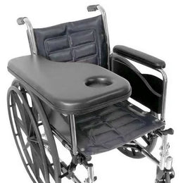 Patterson Medical Supply Flip Away Half Tray For Wheelchair - Each - 081505692-EA