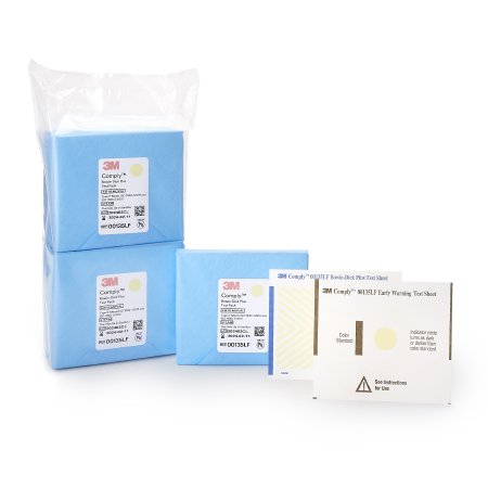 3M Comply™ Sterilization Bowie-Dick Test Pack Steam - Case of 30 - 00135LF-CS