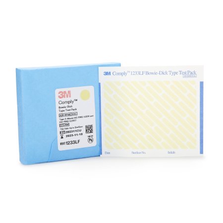 3M Comply™ Sterilization Bowie-Dick Test Pack Steam - Bag of 6 - 1233LF-BG