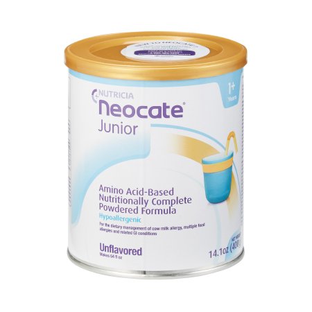 Nutricia North America Pediatric Oral Supplement Neocate® Junior 14.1 oz. Can Powder Amino Acid Food Allergies - Case of 4 - 127048-CS