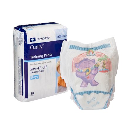 Cardinal Male Youth Training Pants Curity™ Pull On with Tear Away Seams X-Large Disposable Heavy Absorbency - Pack of 1 - 70065BA-PK