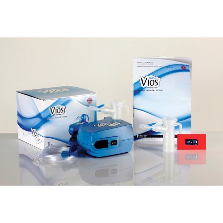 Pari Vios® LC Plus® Compressor Nebulizer System Small Volume Medication Cup Universal Mouthpiece Delivery - Each - 310F83-LC+-EA